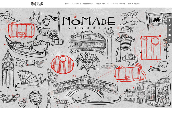 Nomade homepage
